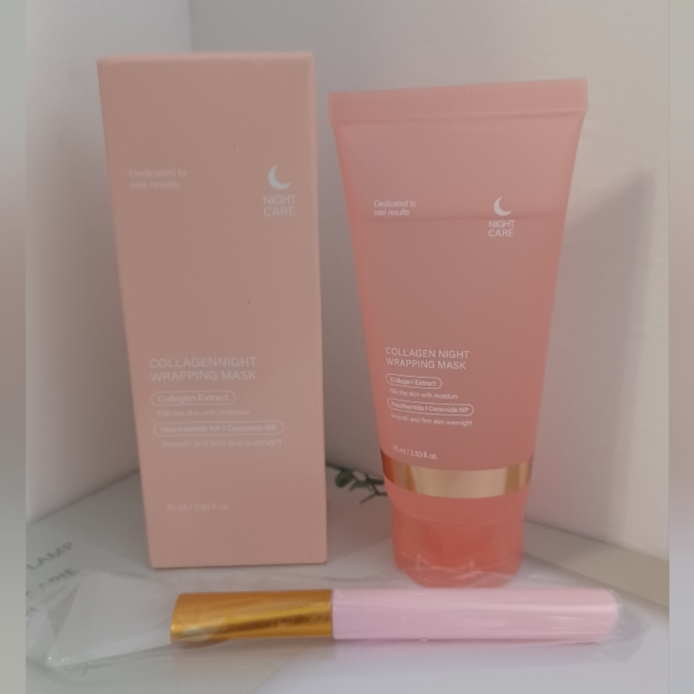 9. / 2 Pack Collagen Night Wrapping Mask (EXP: Nov.24, 2027)